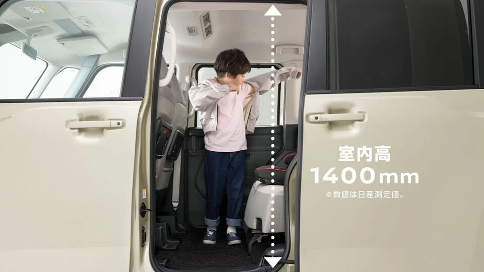 カーリース車両 日産　ルークスの画像