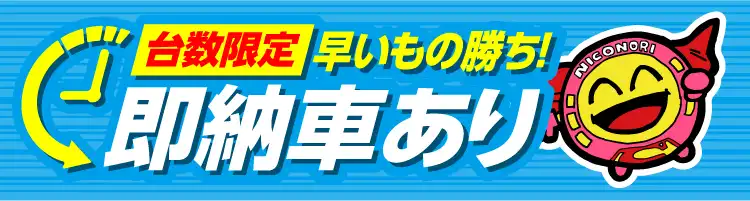 台数限定　早い者勝ち！即納車あり